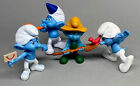 Lot Of 4 McDonalds Smurfs Figures Happy Meal Kids Toys 2013 2011