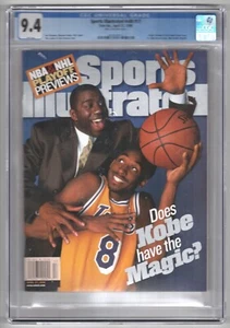 Kobe Bryant SPORTS ILLUSTRATED First Cover April 27, 1998 Newsstand CGC 9.4 - Picture 1 of 2