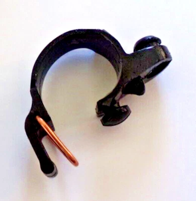 HONDA ATC 250R HEADLIGHT CASE MOUNTING STRAP, BLACK BAND 61309-HA2-670 1985-1986 - Image 1 of 4