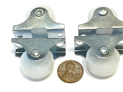 ENDLESSPARTS 4 Smalls Swivel Caster Wheel robot platform project Fixed Metal Plate 1" B13