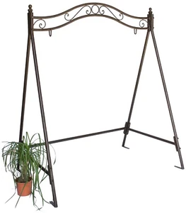 Estructura para columpio 082505 columpio Hollywood metal columpio sillón colgante - Imagen 1 de 8