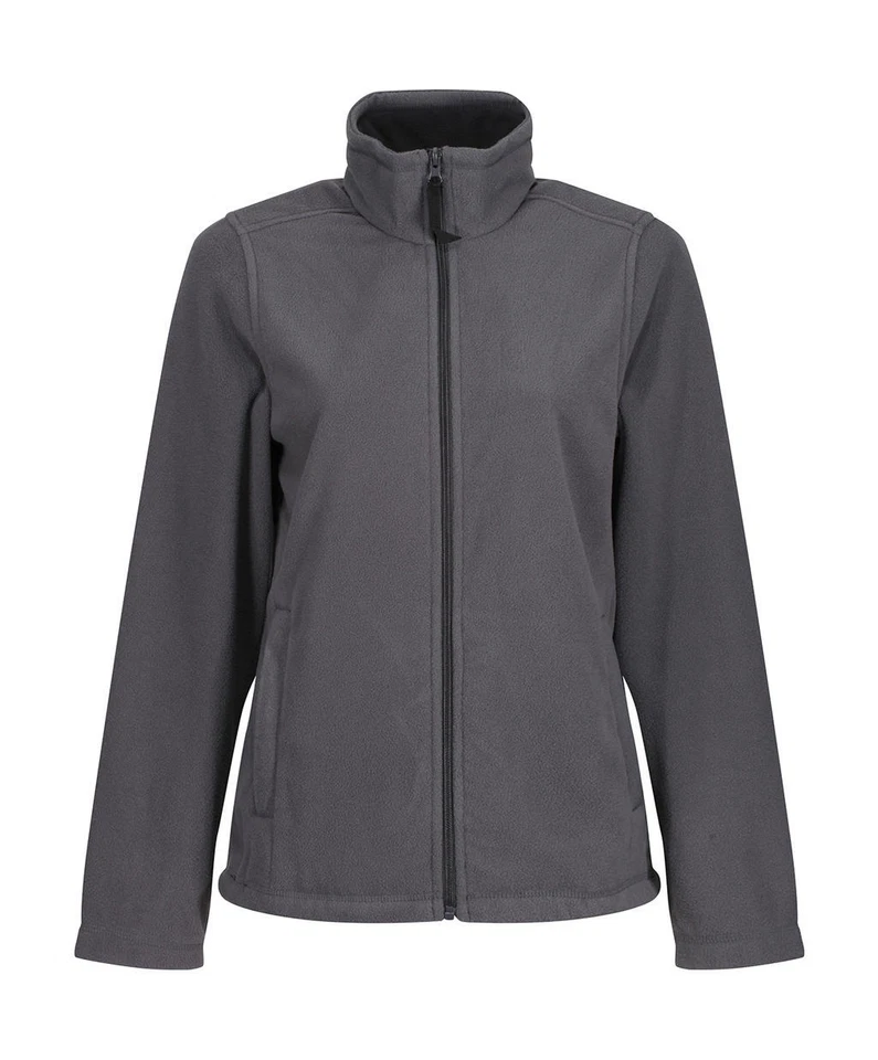 Regatta Women's Micro Full Zip Fleece TRF565 Damenjacke Fleecejacke grau 40