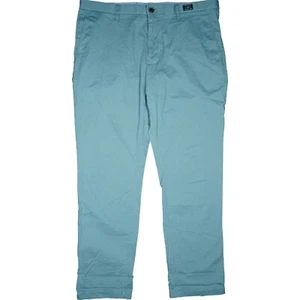 TOMMY HILFIGER W38 L32 Jeans Hose türkis Herren Chino Stretch Straight Leg 54 XL - Bild 1 von 5