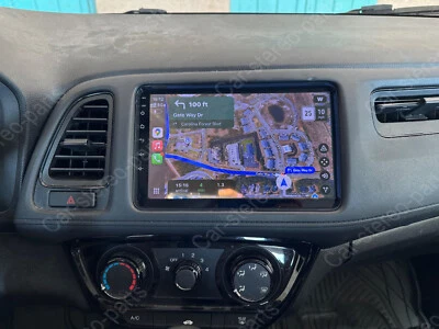 For 2014-2019 Honda Vezel XRV HR-V CarPlay Android Touch Screen Car Stereo Radio Foto 1 de 4