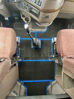 FLOOR MAT SET FOR VOLVO VNL 630 670 MODELS  2004-2018 - Image 1 of 4