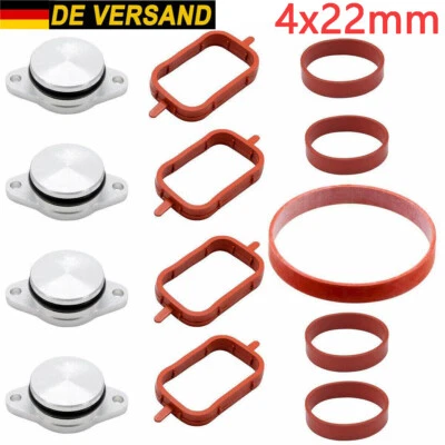 Reparatur-satz Drallklappen Ansaugbrücke Set Für Bmw 3-er E90 E91 318d 320d M47