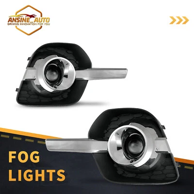 Luces antiniebla transparentes negras para proyectores Chevrolet Equinox 2010-2016 luces de conducción Foto 1 de 4