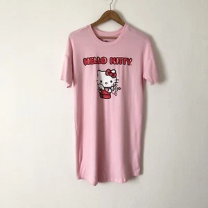 Hello Kitty Valentines Sleep Shirt Dress NWOT Sz Small - Picture 1 of 5