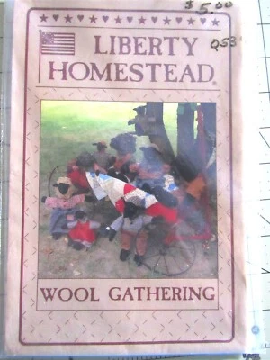 "Wool Gathering" by Liberty Homestead Sewing Pattern 3 sizes of Sheep - Image 1 of 2