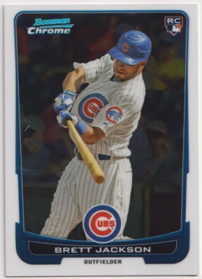 Bowman Chrome #53 Brett Jackson RC 2012 Chicago Cubs Foto 1 de 2