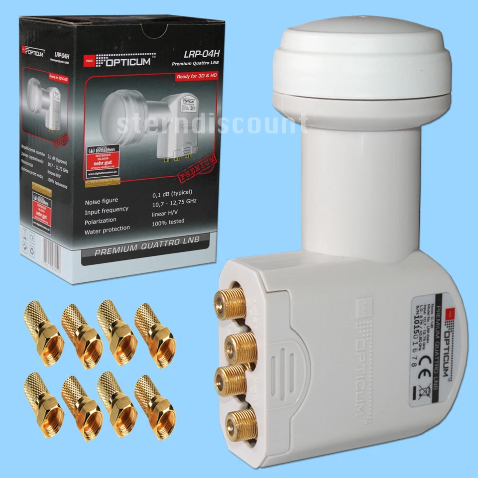 Red Opticum LRP-04H Quattro LNB