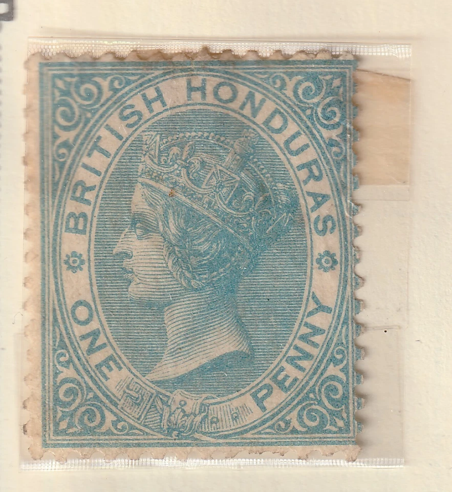 British Honduras: Lot 1 - Postage (#1 Mint H - F) 2022 Scott Cat. Value $72.50 - Image 1 of 1
