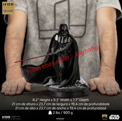 Iron Studio LUCSWR83123-10 Star Wars 1/10 Scale Darth Vader GK Model Statue - Image 1 of 4