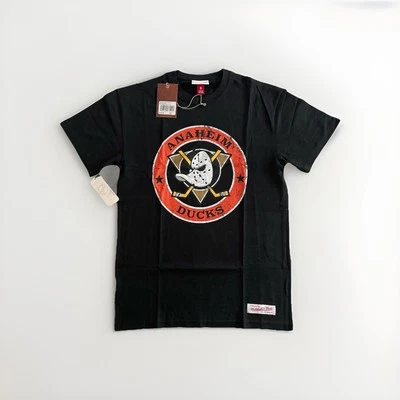 Camiseta masculina Mitchell & Ness Anaheim Ducks NHL Legendary Slub - Imagem 1 de 4