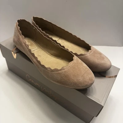 Zapatos Crown Vintage Mujer Talla 6 Rosa Claro Weslyn Ballet Pisos Vieira Gamuza Foto 1 de 4