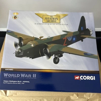 Corgi Aviation Vickers Wellington Mk.X No.99 Sqn, Burma, SEAC 1944 AA34802 - Image 1 of 4