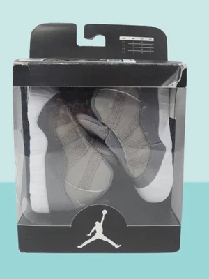 ZAPATOS BOTTIE NIKE AIR JORDAN 11 CUNA INFANTIL TALLA 3C GRIS MEDIO C16165 005 NUEVOS CON ETIQUETAS Foto 1 de 4