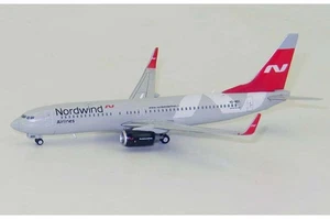 JC Wings 1/400 737-800 VQ-BDC Nordwind - Picture 1 of 1
