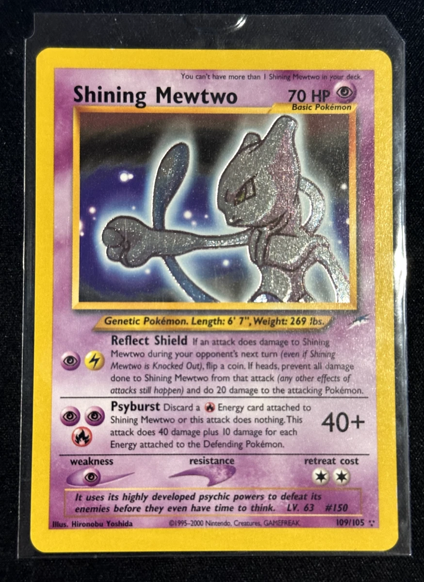 Pokémon TCG Mewtwo Neo Destiny Individual Collectible Card Game