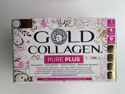 GOLD COLLAGEN Pure Plus 10 Day Supplement Drink - Image 1 of 4