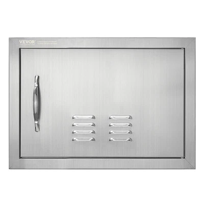 VEVOR 20x14 Inch BBQ Island Access Door Outdoor Kitchen Door Stainless Steel - Image 1 of 4