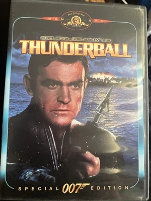 Thunderball James Bond 007 Sean Connery Dvd Free Ship U.s. - Image 1 of 2