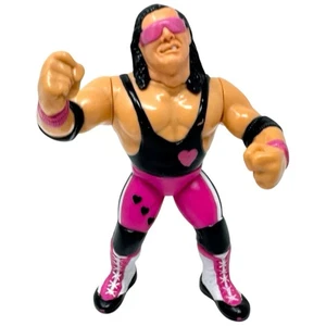Bret Hart HITMAN Purple Heart 1991 - HASBRO WWF Wrestler WWE INKgrafiX TOYS A418 - Picture 1 of 9