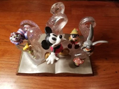 Rara Escultura 3D Disney 75 Aniversario Mickey Tinker Bell Cheshire EXCELENTE Foto 1 de 4