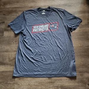 New England Patriots NFL Tee Herren T-Shirt XL XLarge Sport Neu mit Etikett Grau - Bild 1 von 4