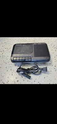 Reproductor de casete grabadora Sony TCM-818 de colección con cable de alimentación PROBADO FUNCIONANDO Foto 1 de 2