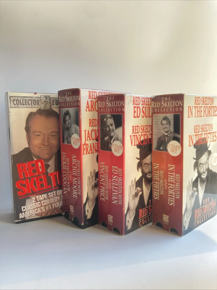 The Red Skeleton Collection VHS Lot Foto 1 de 4