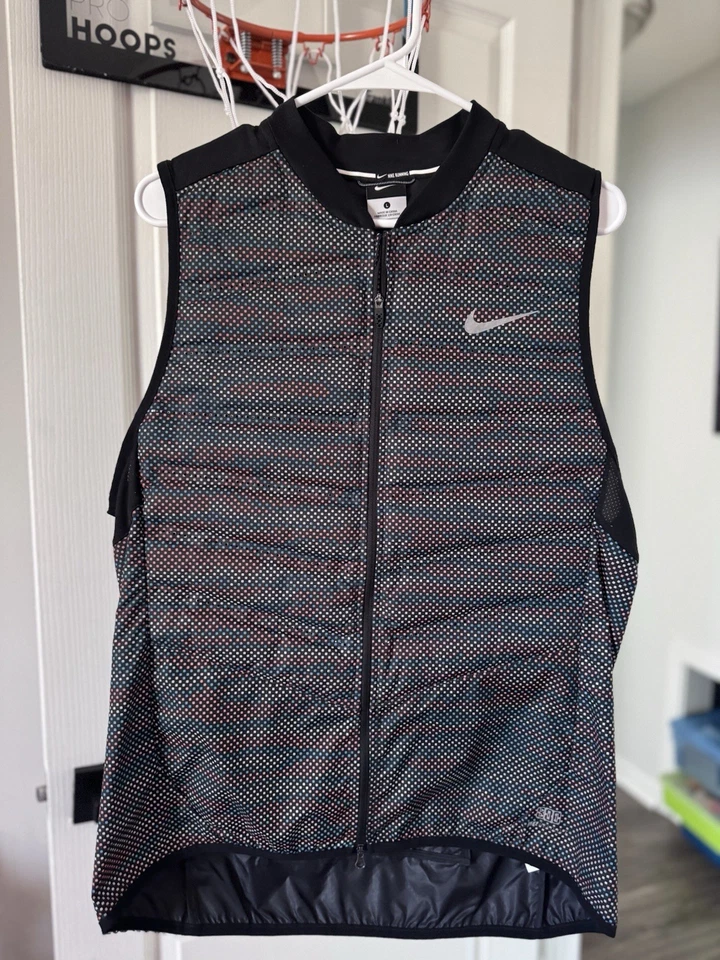 Nike Chaleco Reflectante para Correr Para Hombre Talla Grande - Prendas Exteriores de Entrenamiento Ligeras Foto 1 de 3
