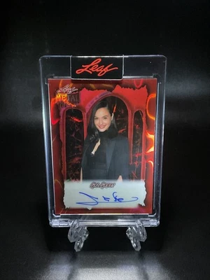 2025 Leaf Metal Haloween - Gal Gadot Blood Lava Auto # BA-GG1 - Image 1 of 3
