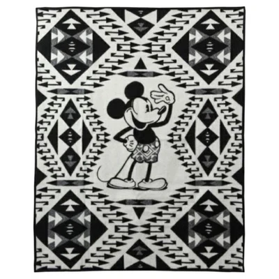 Pendleton Disney Mickey's Salute Edición Limitada Lana Manta Reversible Usada en Excelente Condición Foto 1 de 4
