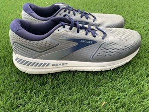Brooks Beast 20 Men’s Blue Gray Running Shoes 110327D491 SZ 14 - Picture 1 of 10