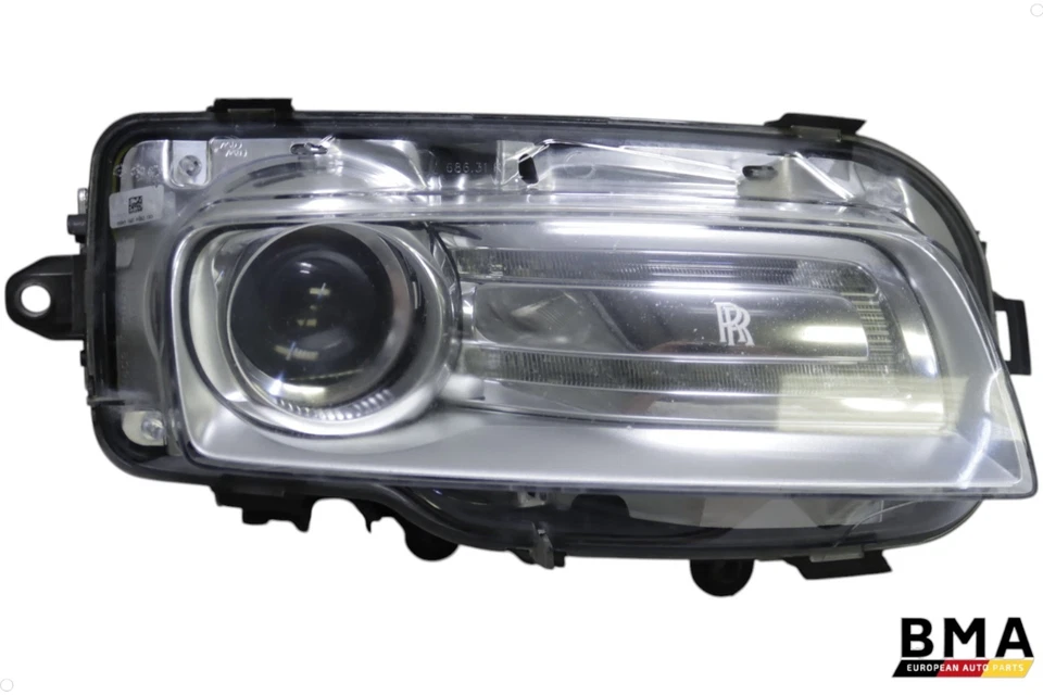 *Dañado* Rolls-Royce Ghost Lámpara de faros delanteros derechos de xenón 2010-2014 OEM Foto 1 de 4
