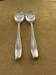 (2) Soup Spoons Retroneu SYMPHONY Stainless Maestro  18/10 Glossy Flatware - Picture 1 of 8