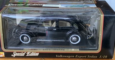 Maisto 1951 Special Edition Black Volkswagen Export Sedan Die Cast - Image 1 of 4