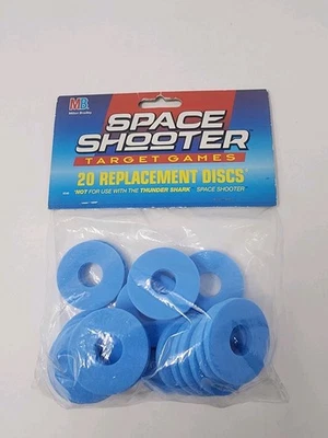 Discos de repuesto Milton Bradley 4540 Space Shooter 20 espuma azul ¡NUEVO EN PAQUETE! 1995 Foto 1 de 3