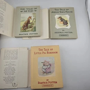Vintage Beatrix Potter Die Geschichte von zwei bösen Mäusen Buch F Warne & Co Kindergeschichte - Bild 1 von 12