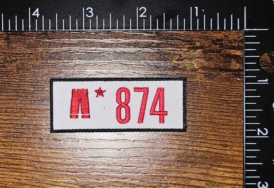 Dickies 874 Original Work Pant Small Workwear Clothing Hat Patch - Image 1 of 1