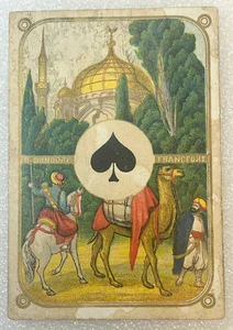 Antike Dondorfer Pikass um 1870 Frankreich Deutschland Vier Kontinente Karte - Bild 1 von 3