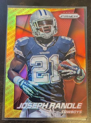 2014 Panini Prizm Joseph Randle #11 Red Gold Logo Cowboys - Image 1 of 2
