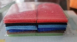 Babyville Boutique EZ Adjust Tabs 12 35255 Red Black Light Blue Brown Diapers - Picture 1 of 4