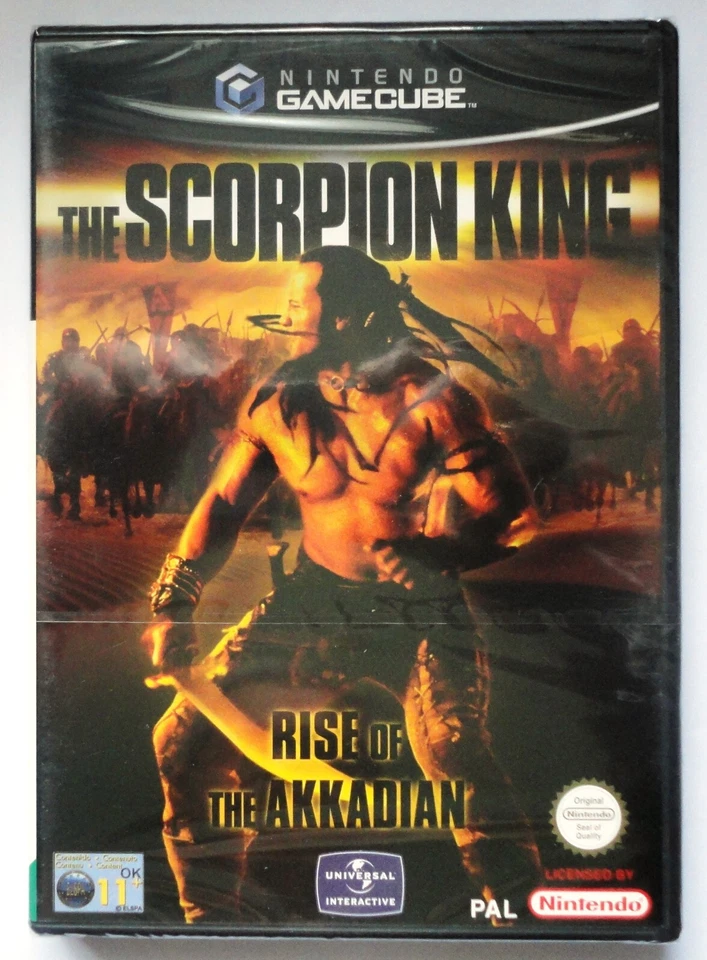 SCORPION KING RISE OF THE AKKADIAN NINTENDO GAMECUBE GAME new & sealed RARE UK   - Image 1 of 1