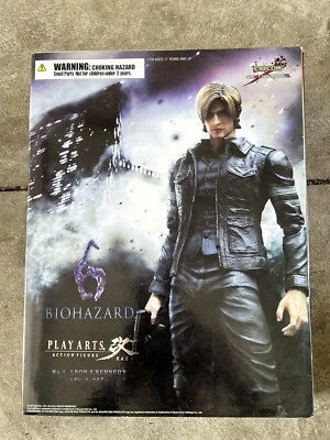 Square Enix Play Arts Kai Biohazard Resident Evil 6 Figure No.1 Leon S. Kennedy - Image 1 of 4