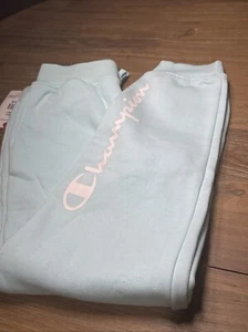 Champion blue mist girls sweatpants size L - Picture 1 of 7