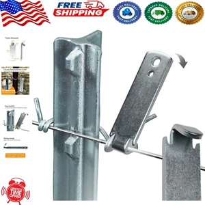 Compact & Lightweight Stainless Steel Wire Twisters for T-Post Fences (2 Pack) - Picture 1 of 9