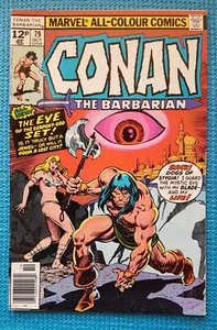 Conan the Barbarian # 79 - 1977 - MARVEL ORIGINAL- 8.0 VF Very Fine (E) - Foto 1 di 3