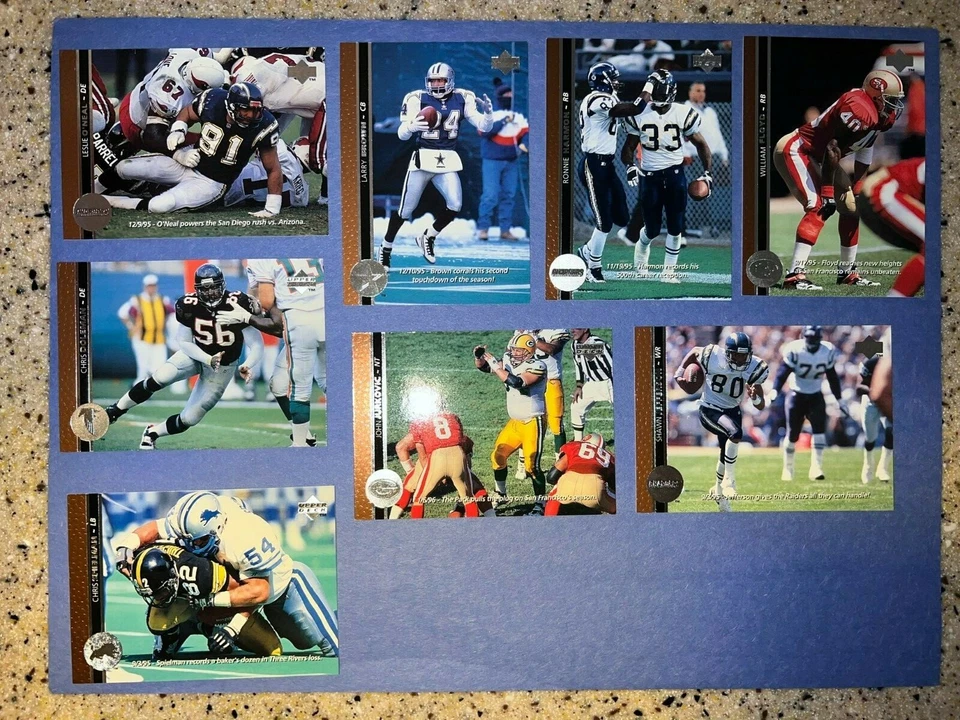 1996 UPPER DECK FOOTBALL CARDS YOU CHOOSE 34-300 NFL CARD FREE SHIPPING - Image 1 of 4